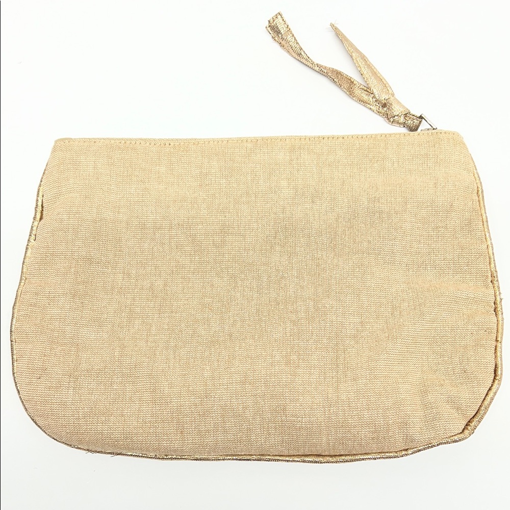 Equestrian Western Horse Head Beaded Embellished Beige Party/Night Out Clutch - Picture 2 of 4